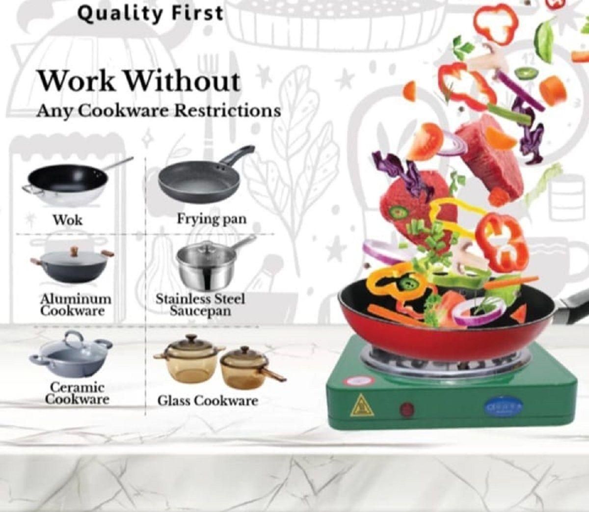 Flameless Electric Cooking Stove (Muticolor) cudydc-vv