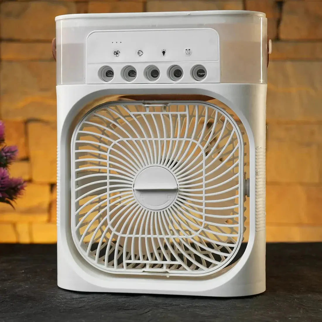 AIR COOLER FAN, Portable 3-in-1 Mini Cooler With LED Light ElectoHub